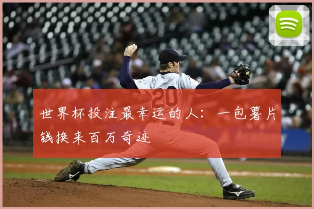 世界杯投注最幸运的人:一包薯片钱换来百万奇迹