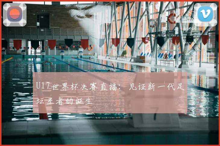 U17世界杯决赛直播:见证新一代足坛王者的诞生